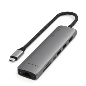 Satechi USB-C Slim Multiport 7in1 Space Gray