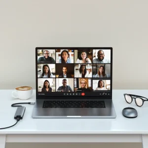 Slim Multiport 7in1 Space Gray góc nghiêng