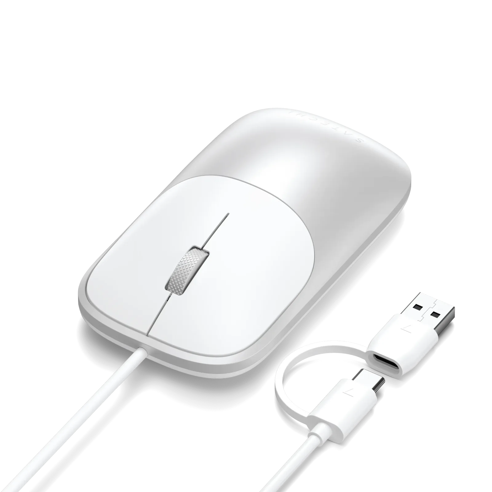 Chuột có dây Satechi Slim LX Silver