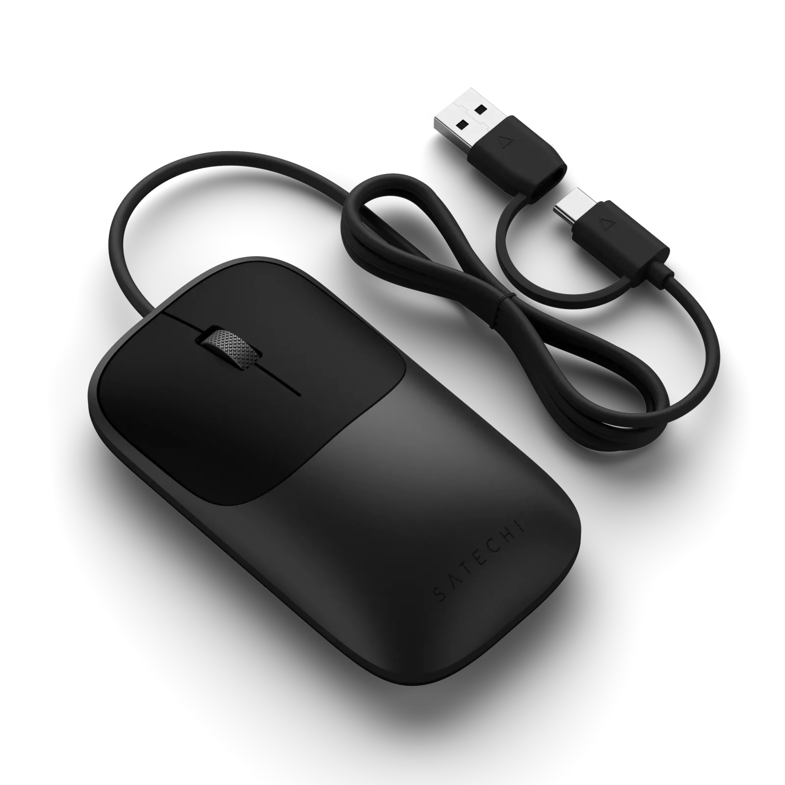 Satechi Slim LX Space Black góc nghiêng