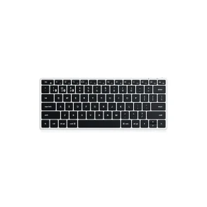Bàn phím Bluetooth Satechi Slim X1 Silver nhìn từ trên