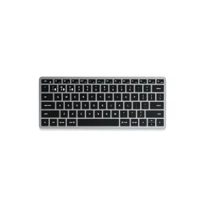 Bàn phím Bluetooth Satechi Slim X1 Space Gray nhìn từ trên
