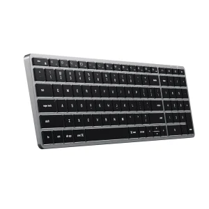 Satechi Slim X2 góc nghiêng thân nhôm Space Gray