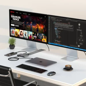 Xuất màn dual 4K Slim Hub Pro