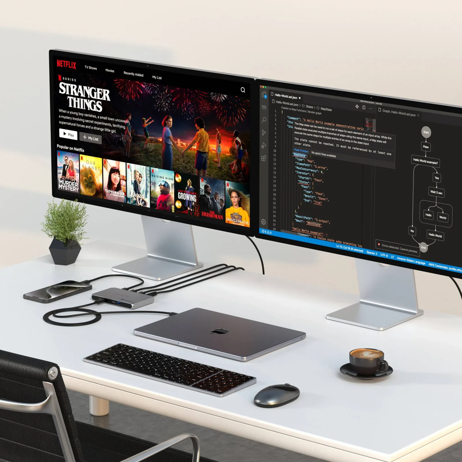 Xuất dual 4K qua Slim Hub Pro