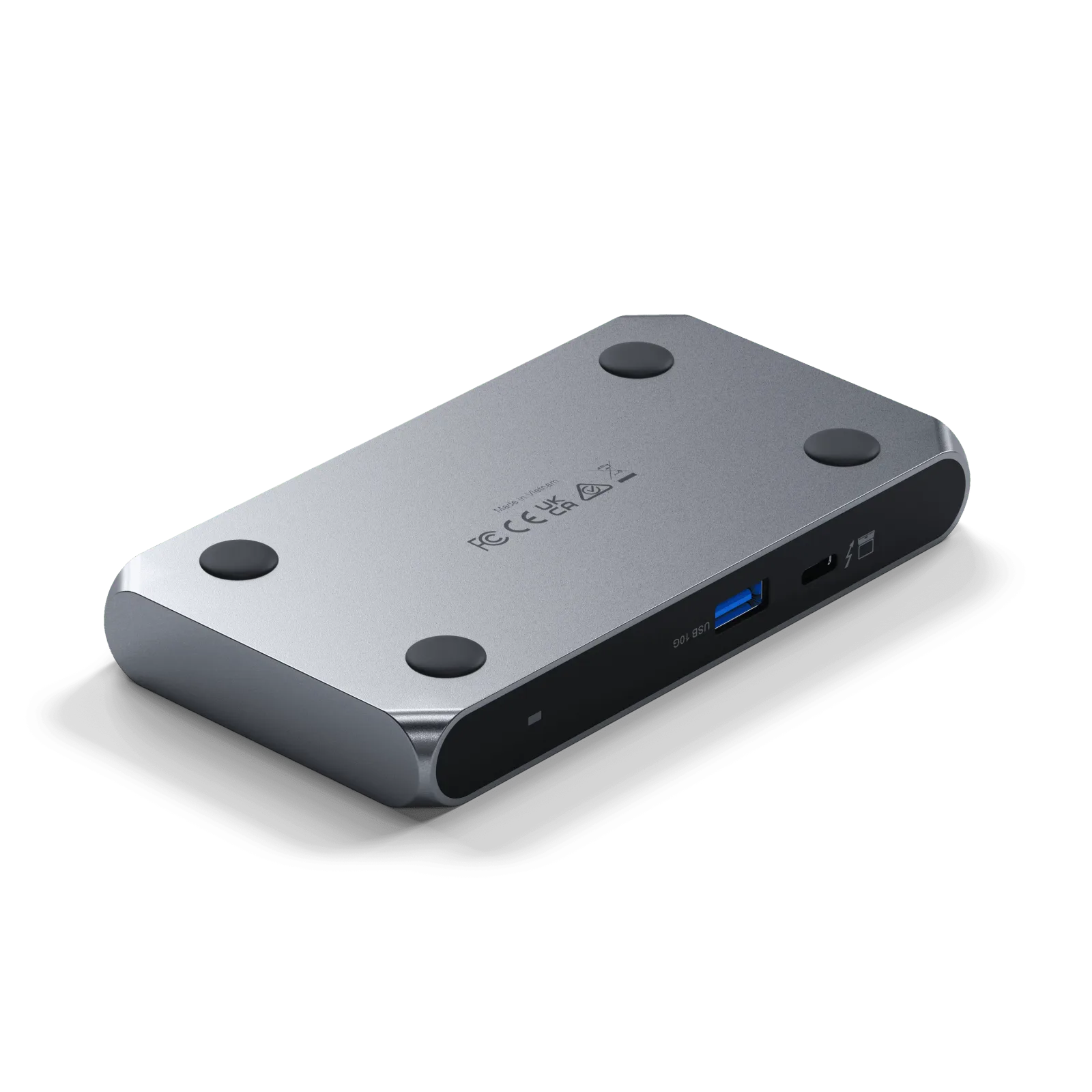Slim Hub Pro góc nghiêng nhôm Space Gray