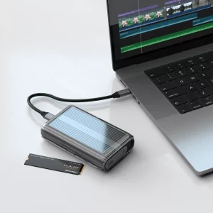 USB4 PRO Enclosure với MacBook