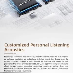 SMSL R100 PEQ web browser không driver District M