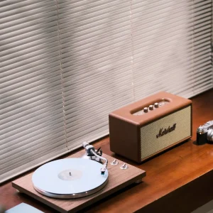 Set TEAC TN-400BT-X walnut và Marshall Stanmore III Brown District M