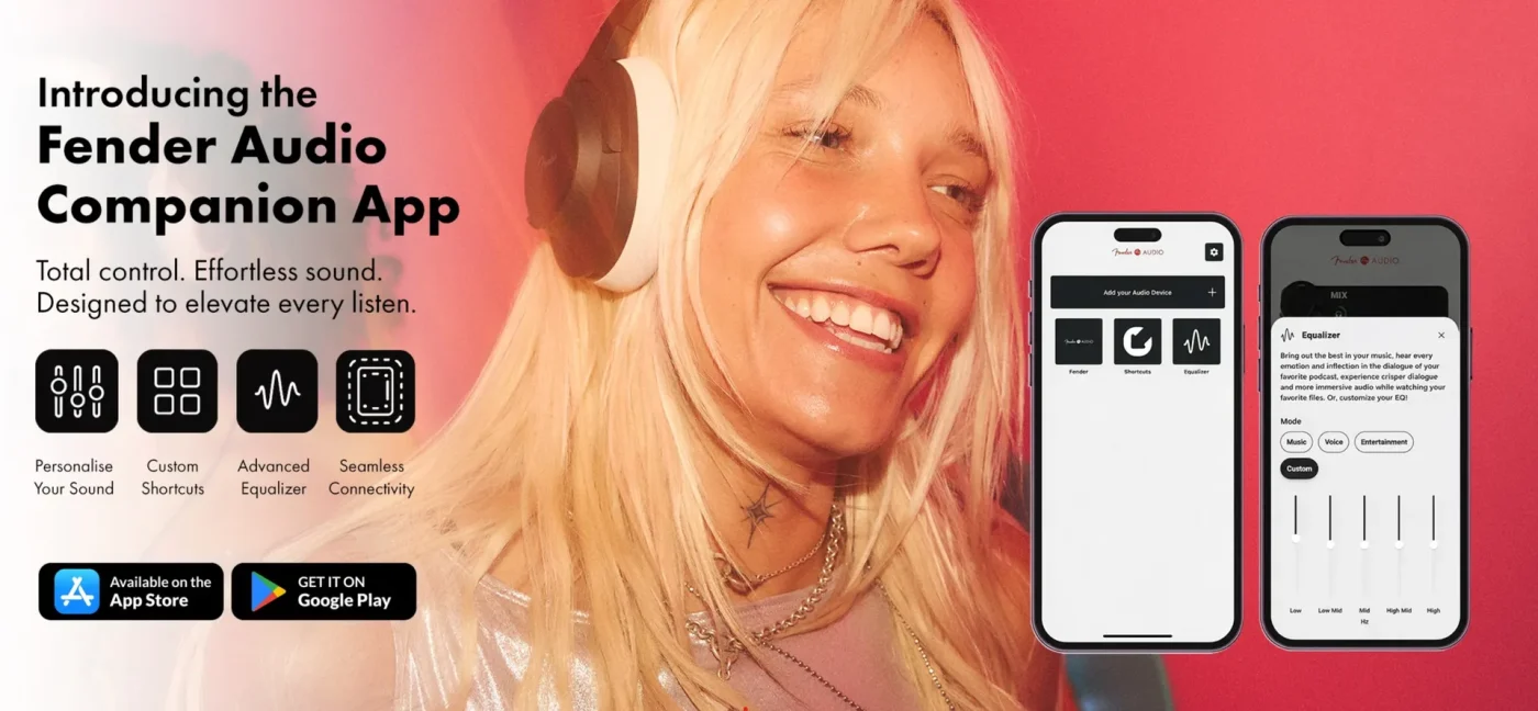 Fender Audio Companion App giới thiệu EQ Shortcuts kết nối District M