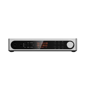 FiiO DM15 AKM bạc, mặt kính và núm volume kim loại