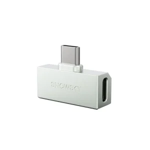 FiiO Snowsky TINY A bạc, thân kim loại và cổng sạc USB-C