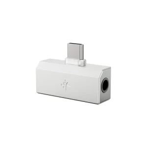 FiiO Snowsky TINY bạc, dongle USB-C cắm thẳng