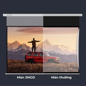 Chi tiết bề mặt màn chiếu điện JMGO 100 inch