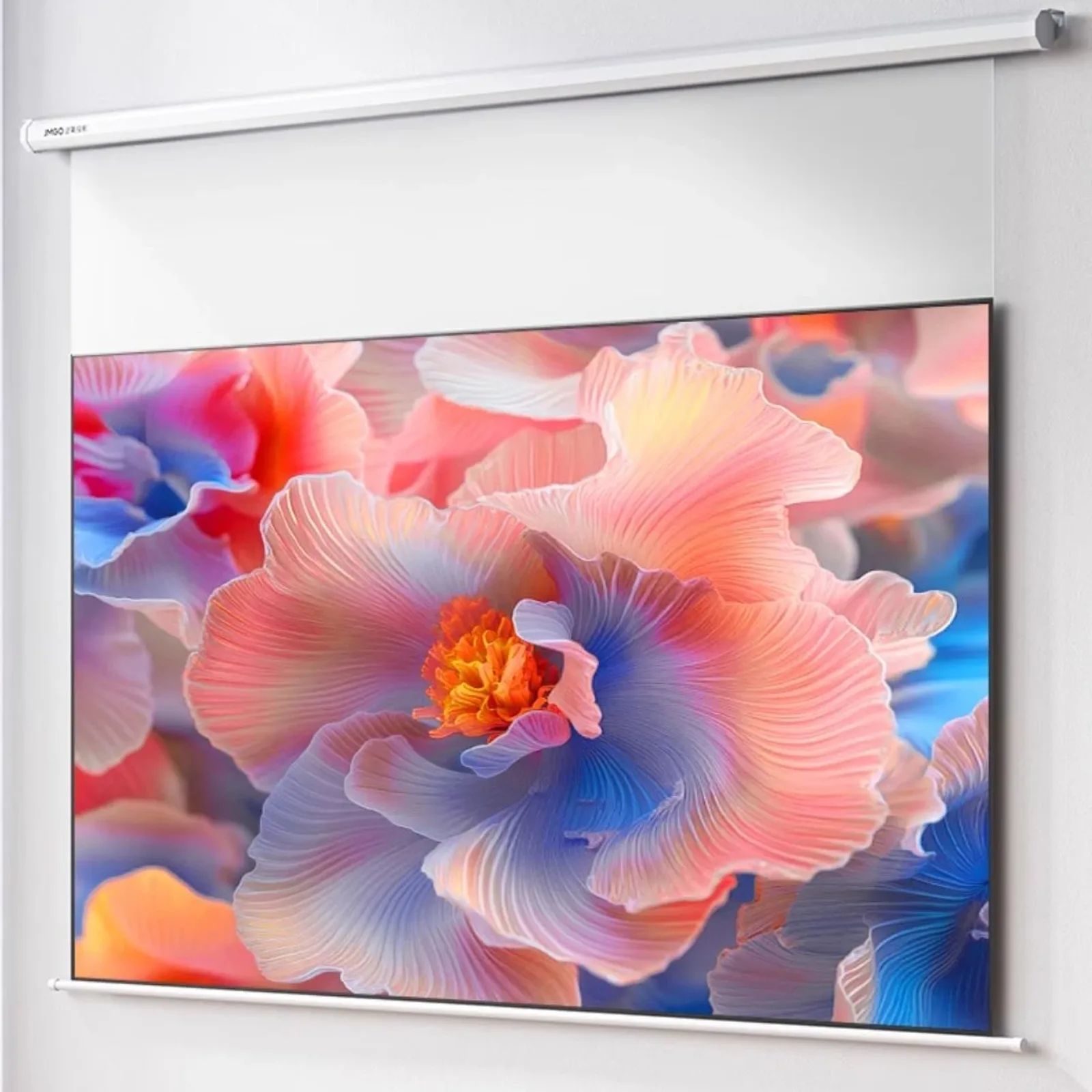 Màn chiếu điện JMGO 100 inch treo trần phòng khách