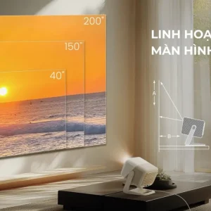 JMGO N1S Nano trình chiếu họp USB-C laptop