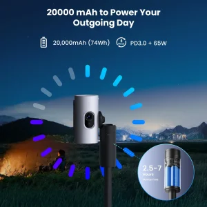 Máy chiếu JMGO Pico Play Bundle Power Stand với chân đế pin