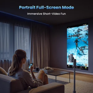JMGO PicoPlay chế độ dọc xem short video