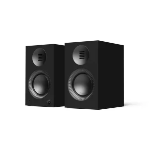 Loa Kanto TUK G2 Black Gunmetal góc 3/4, tweeter AMT và woofer Aircomb