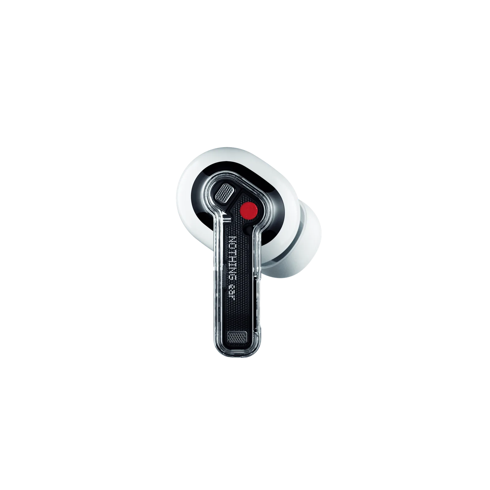Nothing Ear bud trắng cận chi tiết District M