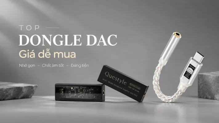Banner top dongle DAC giá dễ mua: Questyle M12i và JCALLY JM20 Max